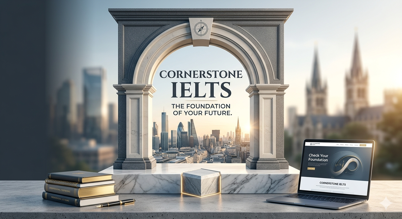 Welcome to Cornerstone IELTS: The Foundation of Your Future 🏛️